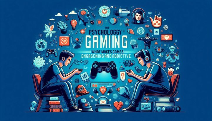 The psychology of gaming and what makes games engaging and addictive